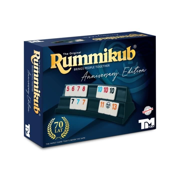 Rummikub Jeu De Strategie Edition D Anniversaire 70 Ans 8611 Achat Vente Jeu Societe Plateau Cdiscount