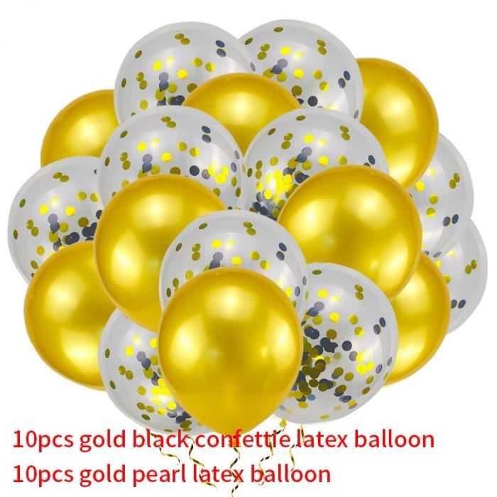 1st 1 2 3 4 5 6 7 8 9 Ans Joyeux Anniversaire Feuille Numero Ballons Or Rose Ballons Bebe Garcon Fille Fete Decorations Ma440 Cdiscount Maison