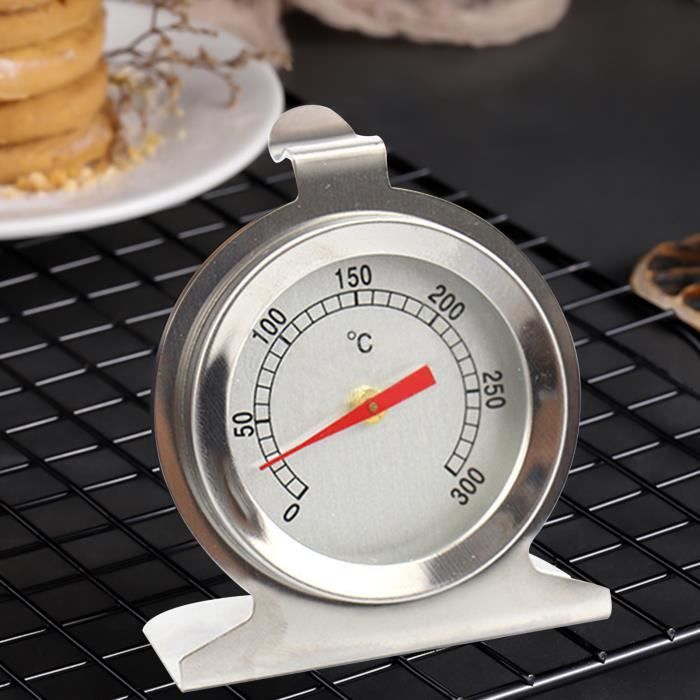 Thermomètre Barbecue Cadran - Sonde Gril Four | Jauge Température 50-800°F Acier Inox