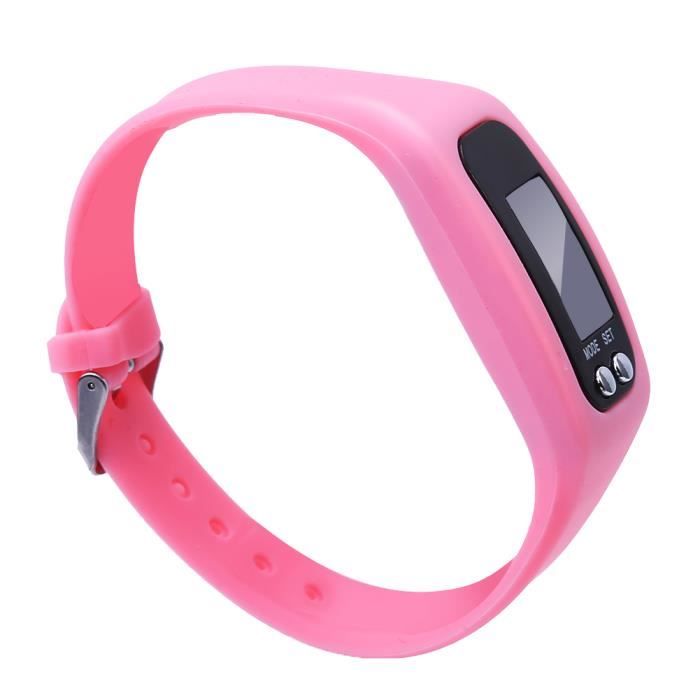 Smart Montre Sport-podomètre  (Rose) -RAI