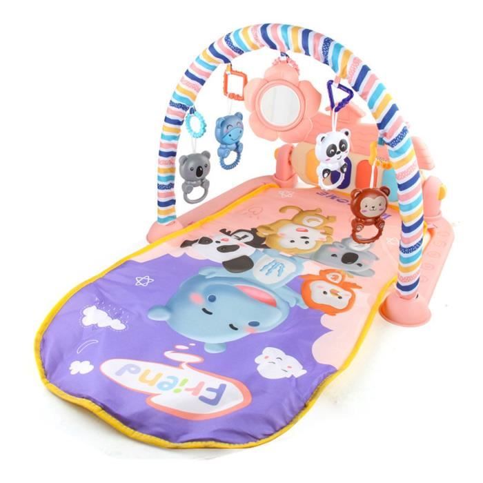 Tapis De Jeu Educatif Pour Bebe De 0 A 12 Mois Puzzle Tapis De Fitness Avec Clavier De Piano Berceuse Mu Cdiscount Puericulture Eveil Bebe