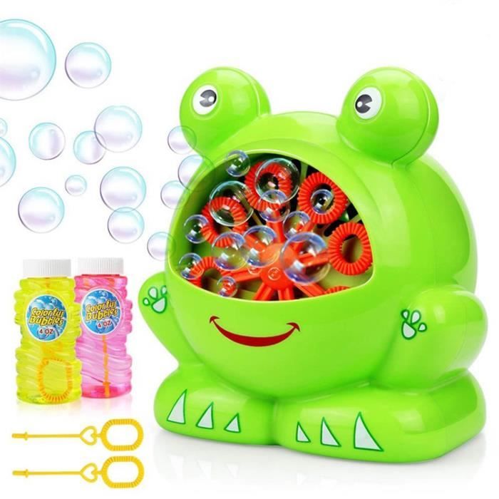 Pistolet À Bulles Grenouille Mignonne Machine À Bulles Automatique