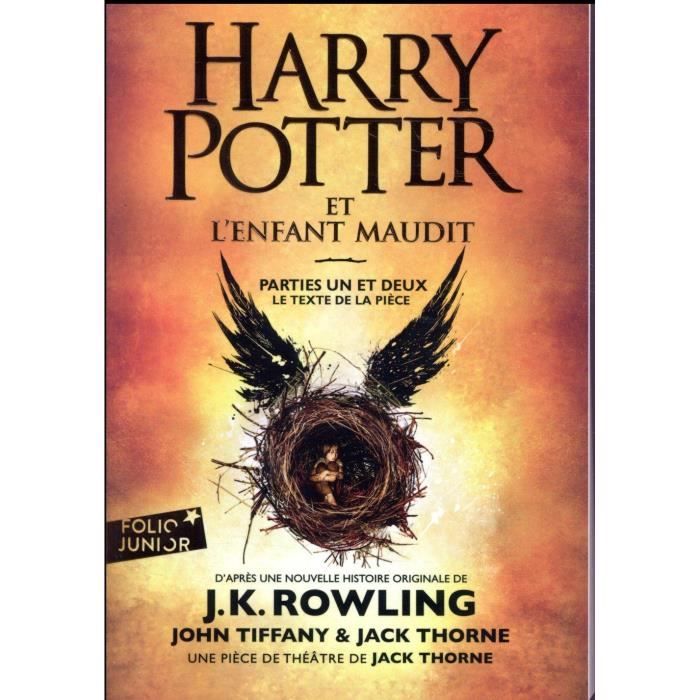 Livre - Harry Potter et l'enfant maudit ; parties I et II - Cdiscount  Librairie