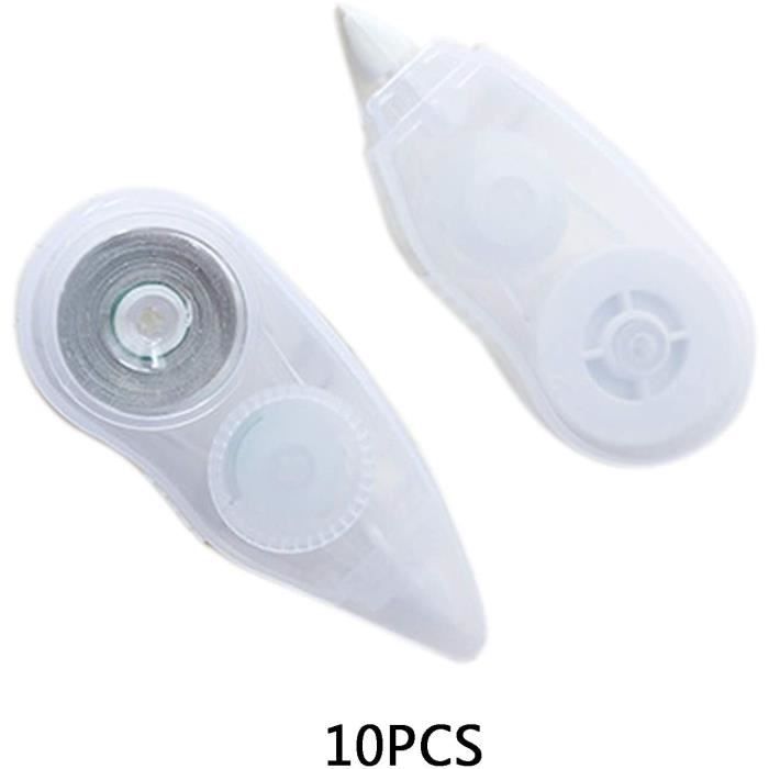 Ruban Correcteur Campus Lot De 2 - 5 Mm X 5 M, Séchage Instantané | Blanc Recyclable Pour Bureau/École