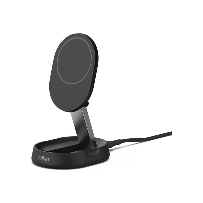 Support de chargement sans fil - Belkin - BoostCharge Pro - 15 Watt - Magnetic - Convertible
