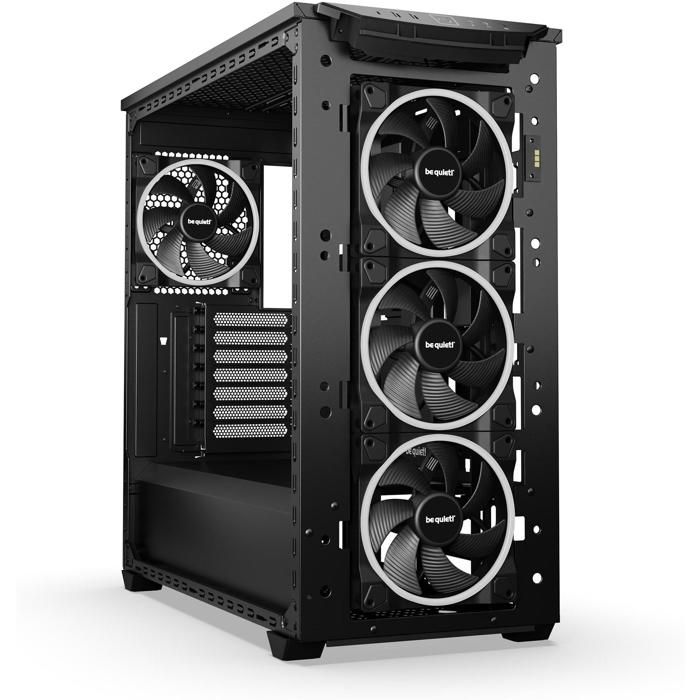 Boitier Moyen Tour - be quiet! - Shadow Base 800 FX - Noir - Design élégant - Refroidissement optimisé