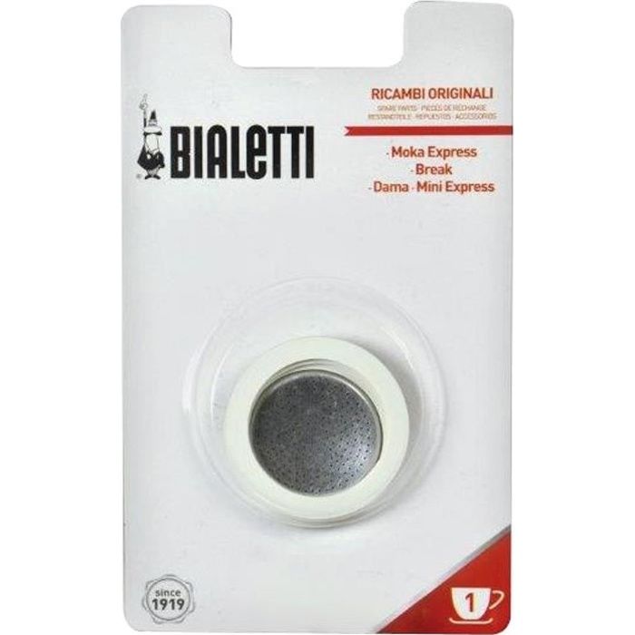 BIALETTI Filtre + 3 joints pour cafetières Italiennes 1 tasse - vue 5
