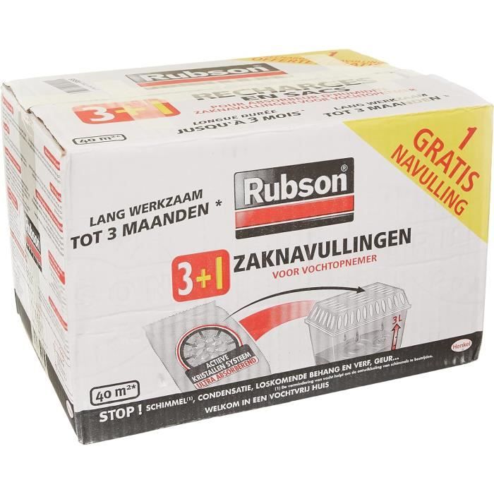 Soudal Boxer Sac De 5 Recharges Absorbeur Humidité 5 X 1 Kg - Anti-Moisissure Et Anti-Condensation