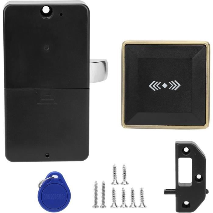 Serrure De Porte D'entrée Sans Clé WiFi : Serrure De Porte Intelligente à Empreintes Digitales UYF Avec Clavier Numérique Bluetooth Serrure à Pêne Dormant Télécommande Auto Lock Silver Alexa Code Fob