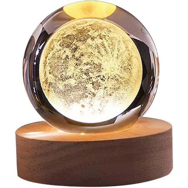 Boule de Cristal Lumineuse et Sonore