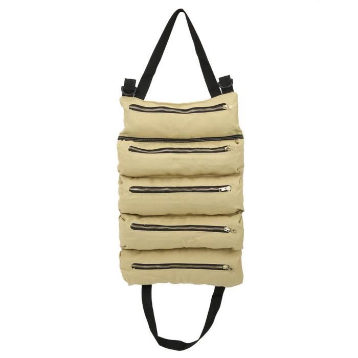 Sac Banane Multi-poches Pour Ballons De Clown – Tablier Réglable, Rangement Pour Gonfleur Et Ballons, 34x31 Cm