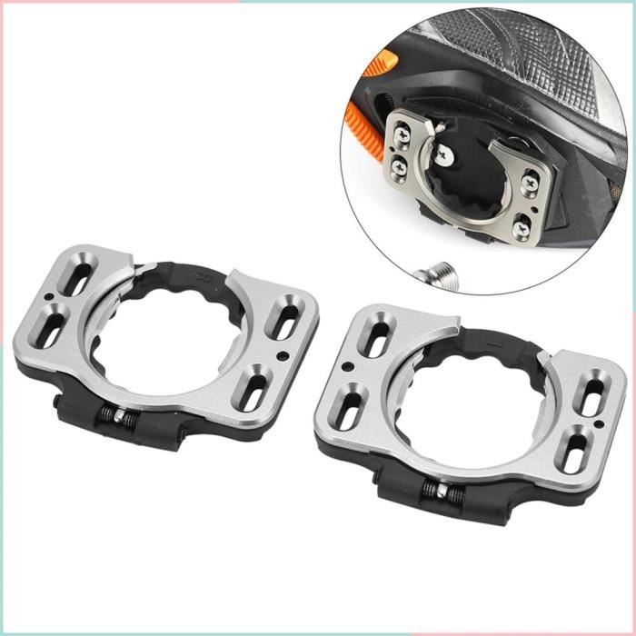 Crampons de Chaussure de Cyclisme, convertisseur d'adaptateur de Couverture de cale de Chaussures de Cyclisme Pour SpeedPlay Zero
