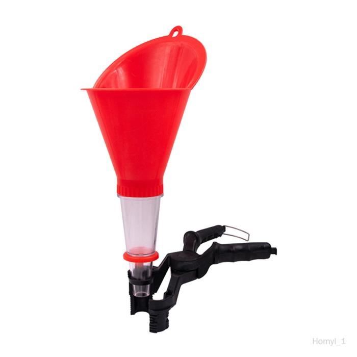 Kit Entonnoir à Huile Avec 8 Adaptateurs Et Tube Rallonge Excentré - Pour Moteur, Boîtes De Vitesses