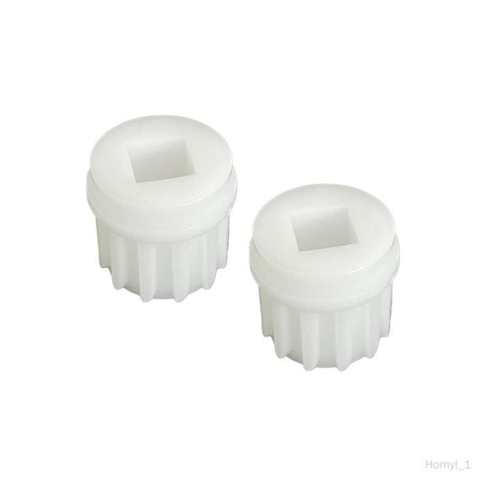 Engrenage De Rechange Pour Hachoir à Viande - Compatible Modèles 17/66 Dents - Pièce Métallique - Dimensions ~6,5x6,5x3,5 Cm - 9