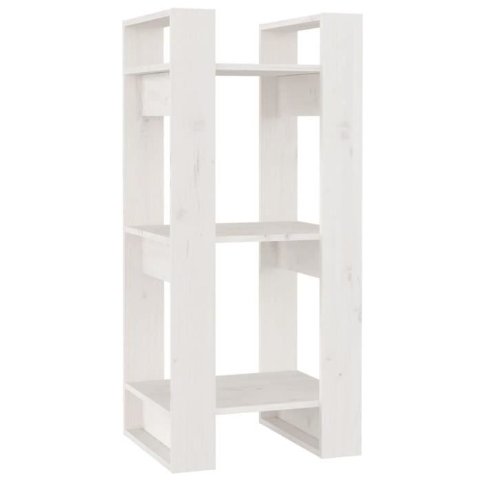 Séparateur D'étagère / Rangement Tetra Blanc 4 Compartiments Vicco - Neuf