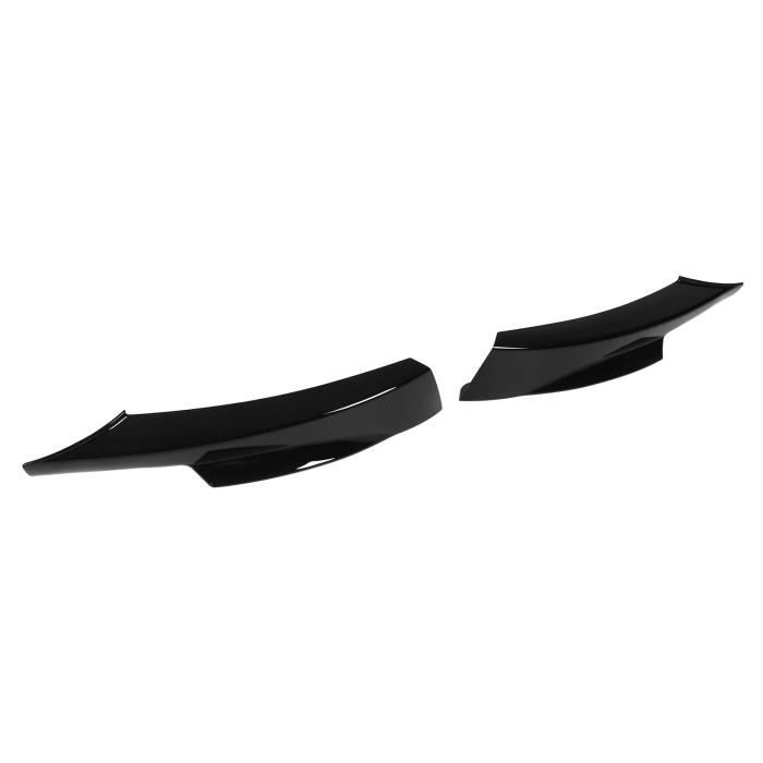 Pointe De Protection Pare-chocs En Aluminium Pour Smart W451 (2008-2014) - Avant Ou Arrière - Noir/Argent - 135 Mm - 11