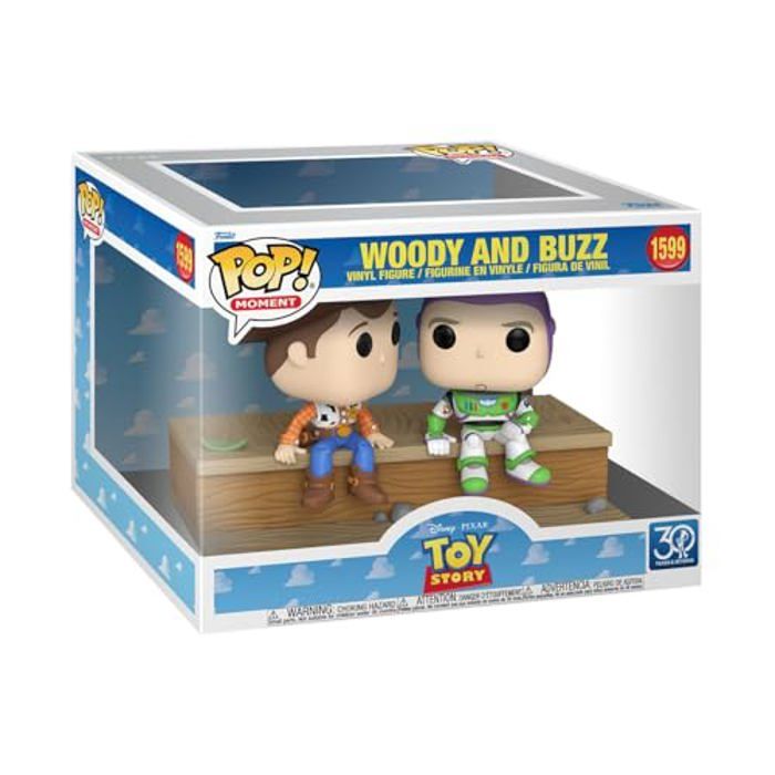 Figurine Funko Pop Moment Toy Story 30th Woody and Buzz