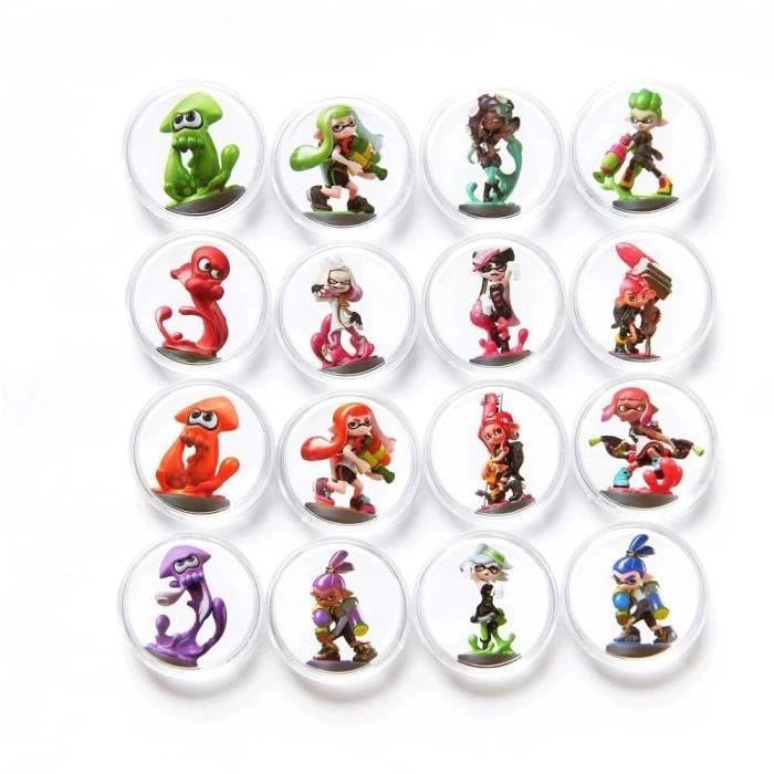Lot De 27 Mini Cartes NFC Pour Splatoon 2 Et 3 Sur Nintendo Switch - Compatible Amiibo