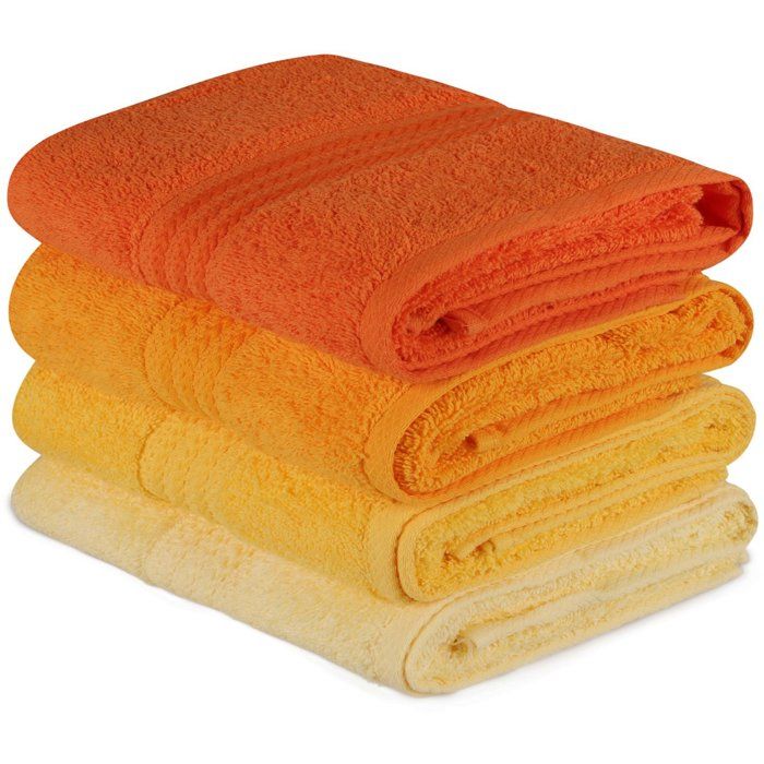 Lot de 4 serviettes de toilette 50 x 90 cm - vue 6