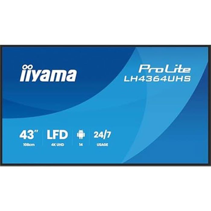 iiyama 42.5″ LED – ProLite LH4364UHS-B1AG