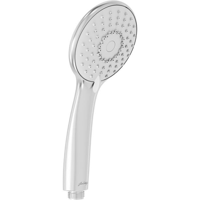 Douchette ronde - JACOB DELAFON - Juliette - Ø 10,5 cm - 3 jets - Anticalcaire - Finition chrome