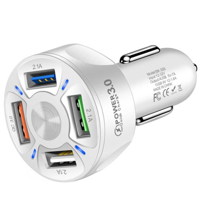 Chargeur allume-cigare double USB (voiture)