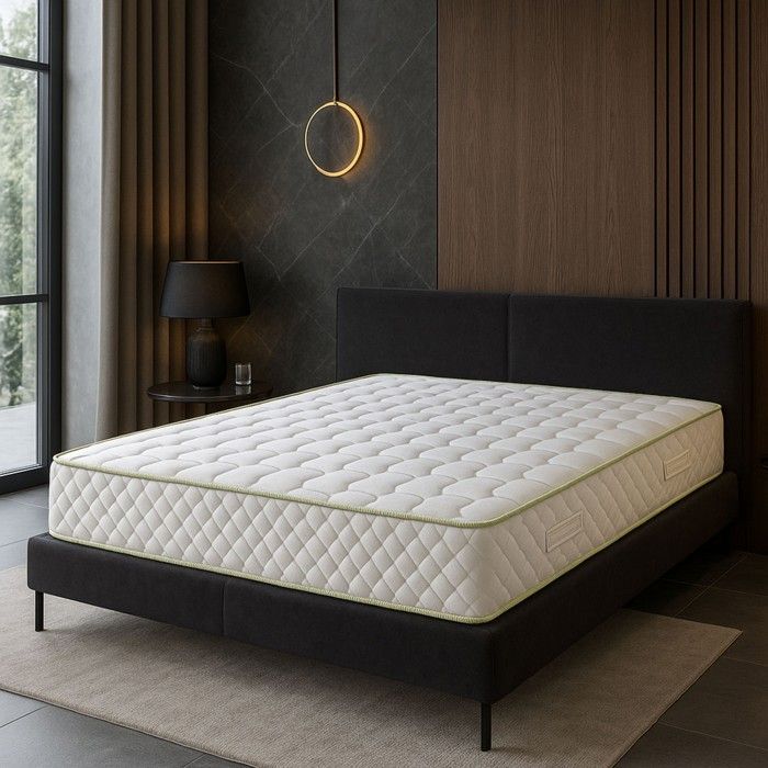 Matelas 160x200 x 21 cm - Souple - Aertech+ 35 Kg-m3 HR Dernière Génération - Très Respirant