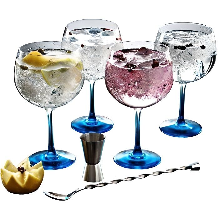 Luminarc Verres à cocktail couleur gin Kit de 6pièces - 1020500 - La cave  Cdiscount