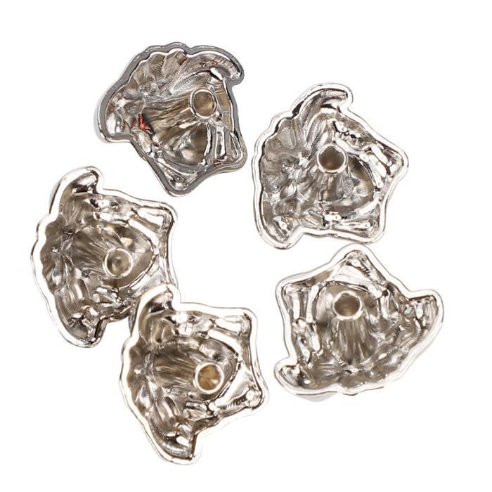 50 Ensembles Rivet Stud Alliage Décoration Rivet pour Bracelets Sacs