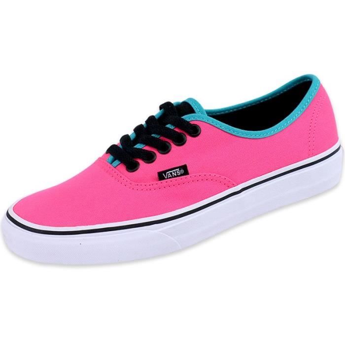 vans rose fluo femme