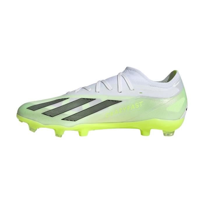 Chaussures de football ADIDAS X Crazyfast.2 Fg pour homme Blanc et vert Cdiscount Sport