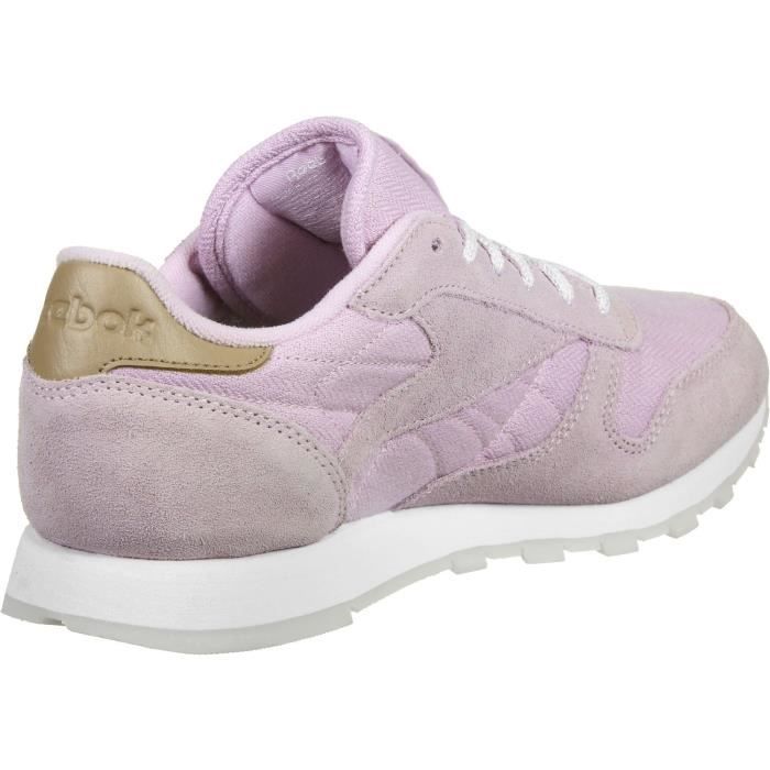 pantalon reebok violet