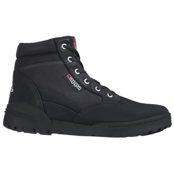 Baskets - KAPPA - Bonfire Noir - Homme/Adulte - Lacets - Synthétique