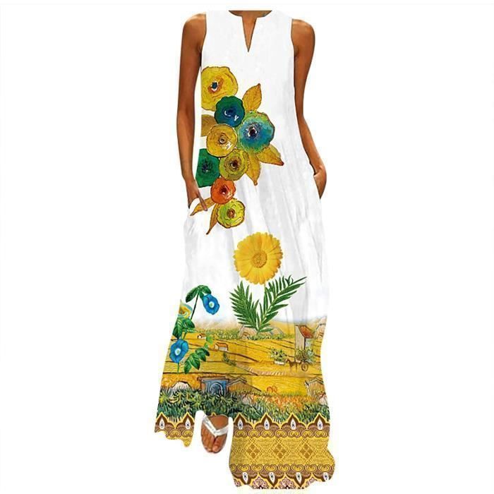Robe Sandro Neuve Imprimé Floral Violet Et Noir - Taille S, Sans Manches