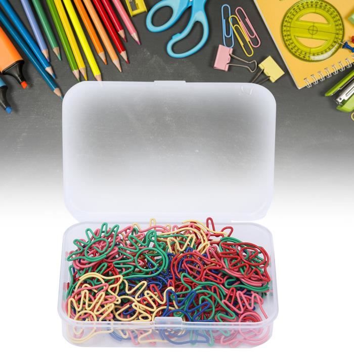Grande Pince à Reliure, Mini Pinces Métalliques Minuscules Pinces à Papier Avec Durable Pour L'artisanat, Les Sacs De Nourriture, Les Dessins, Les Photos à La Maison, La Cuisine Et Le Bureau(rose