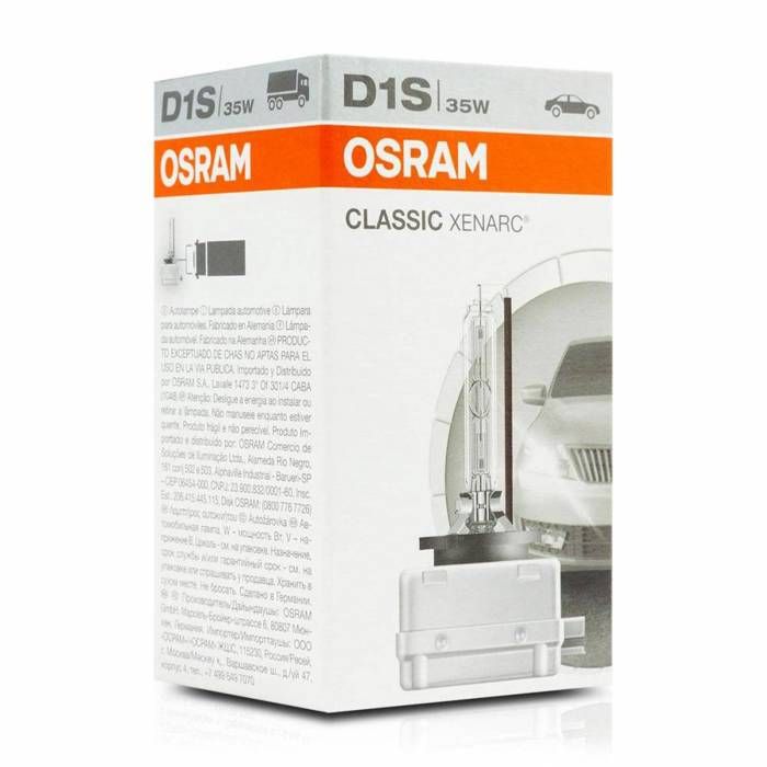 1 AMPOULE XENON OSRAM D1S XENARC 35W 66140