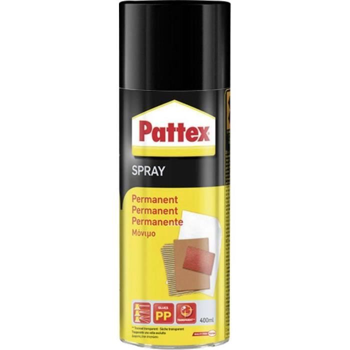 Pattex PXSP6 Colle en spray Pattex Powerspray Permanent 400 ml - vue 2