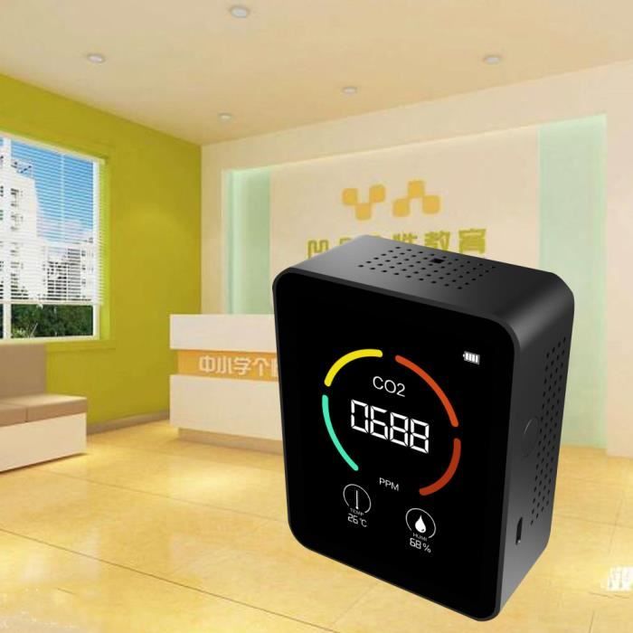 Testeur CO2, Température Et Humidité 3 En 1 – Surveillance Qualité De L’air Intérieur (modèle S8601) - 8