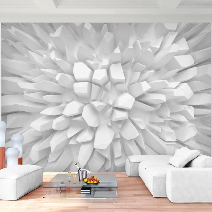 Papier Peint Photo papier peint facile installer Polaire Dandelion Fleur Art Abstrait