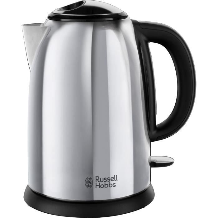 Russell Hobbs 23930-70 Bouilloire Electrique Familiale 1,7L Victory, Ebullition Rapide, Niveau Eau Visible, Marquage Tasses