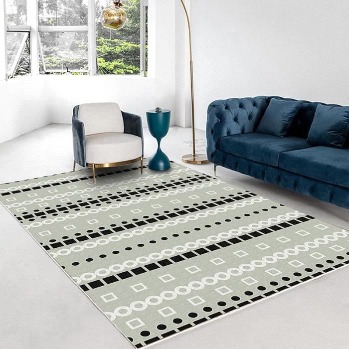Tapis Mousse Irrégulier - Lavable, Antidérapant, Décoration Nature Pour Chambre Ou Salon - 8