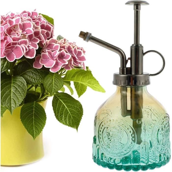 Vaporisateur D'arrosage En Verre 200 Ml - Brumisateur Rétro Avec Pompe, Pour Plantes Et Soins - 5