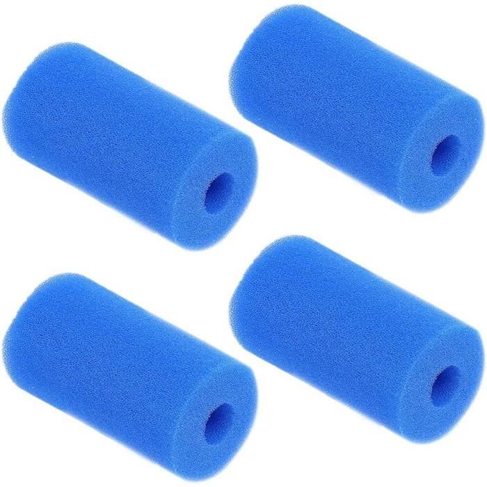 LTWHOME Lot De 4 Mousses Filtrantes Pour SunSun CBF-350, CBF-350B, CBF-550 – Éponges Biologiques De Rechange Haute Qualité