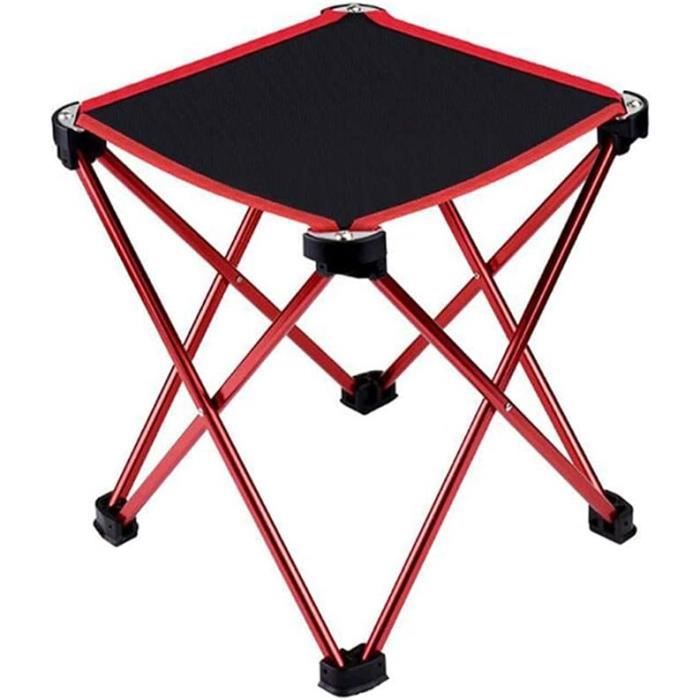 Tabouret De Camping Pliant En Alliage Aluminium - Léger Et Portable - Pour Jardin, Randonnée, Pêche