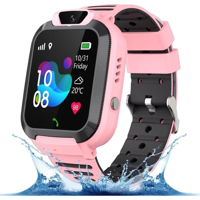 Montre Connectée Enfant Avec SOS, Montre Intelligente Enfants 26 Jeux