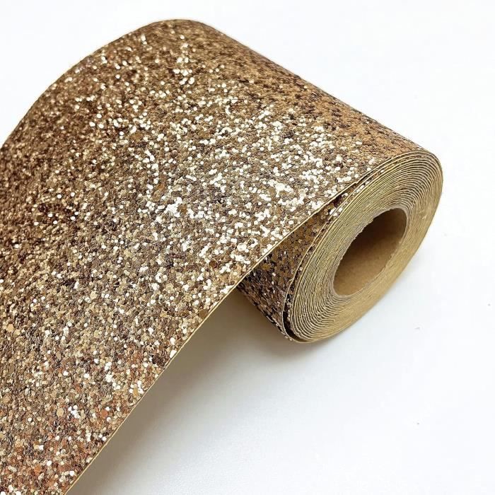 Papier Peint Dore Pailletenull