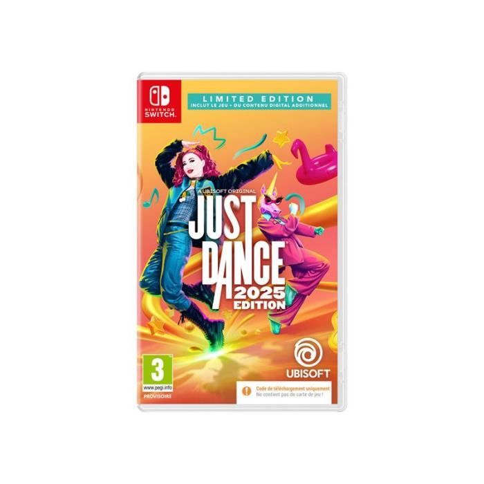 Just Dance 2025 Edition Limitée Exclusive Fnac Code in a box Nintendo Switch - vue 2