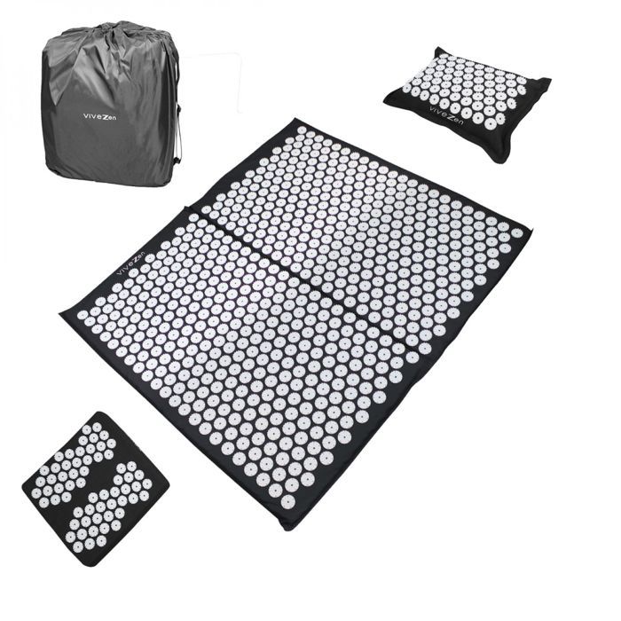 Tapis D'acupression Et Massage GEPCO - 72x42 Cm, Orange, Kit Relaxation Sport, Neuf