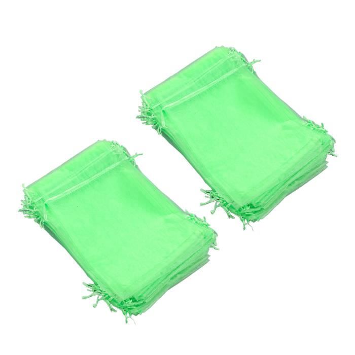 Comparer les prix de Sac de protection des fruits - VVIKIZY - 100 pièces - Tissu organza - Réutilisable - Respirant
