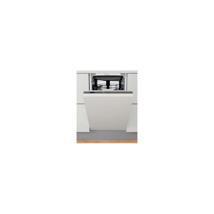 Lave vaisselle encastrable WHIRLPOOL WSIO3O34PFEX 6ème sens 10 couverts - vue 3